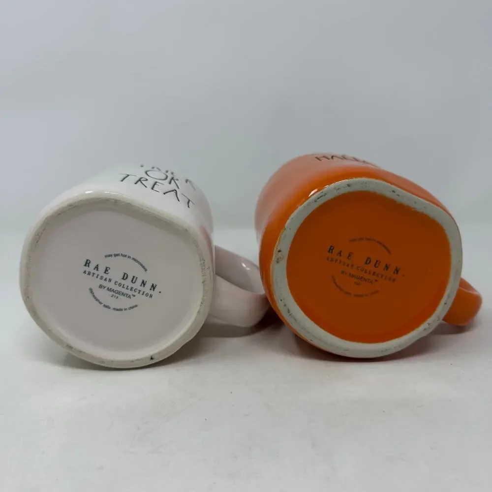 Rae Dunn Halloween Mug Set